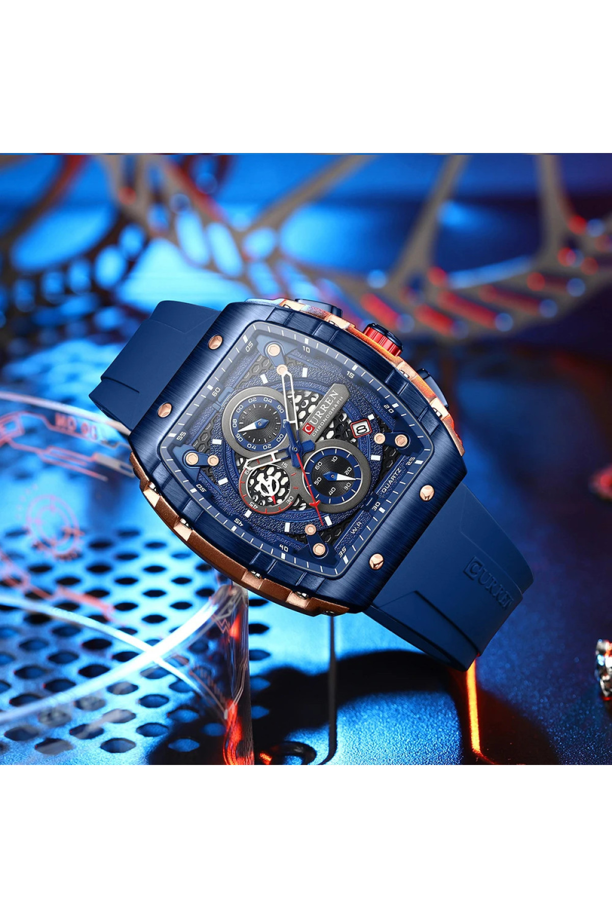 Наручні годинники Curren Curren Curren 8442 Gold-Blue