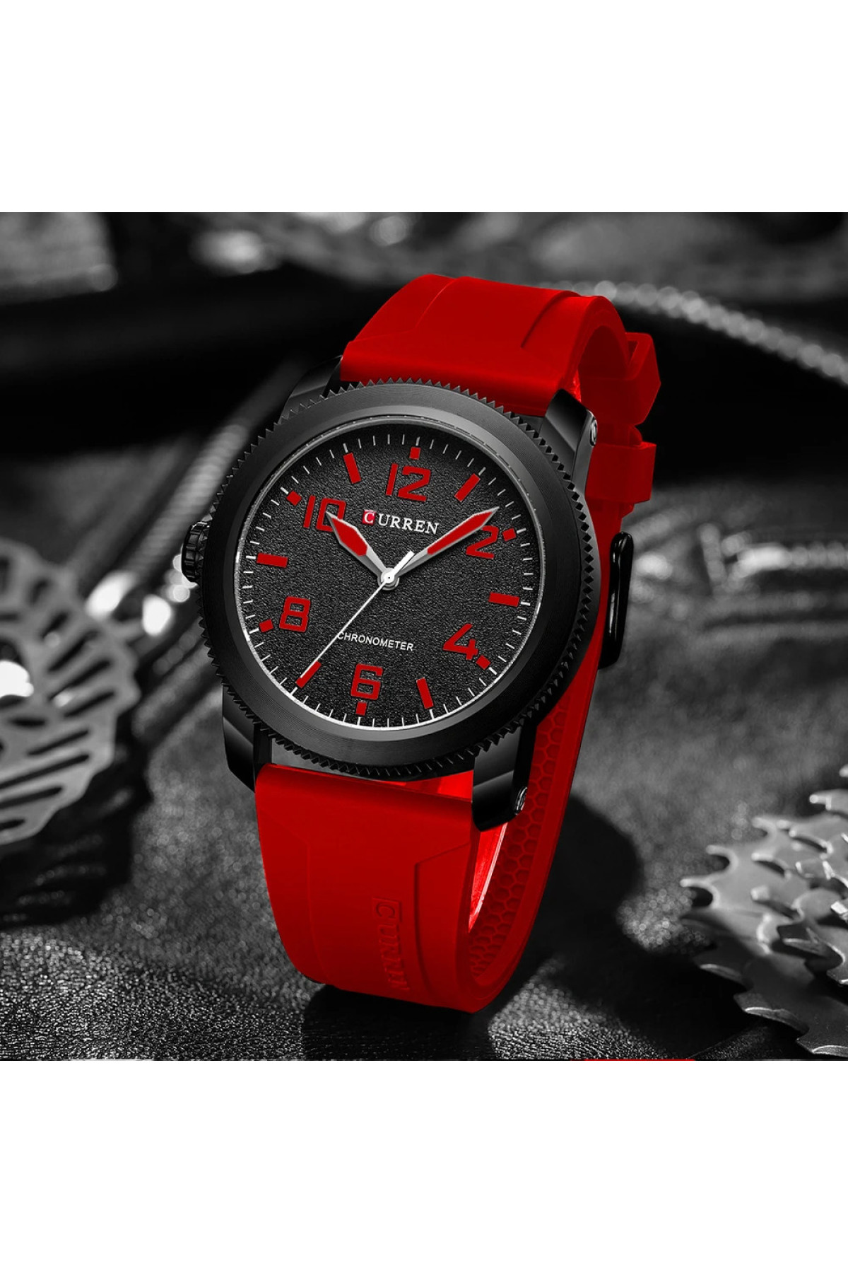 Наручні годинники Curren Curren Curren 8454 Black-Red