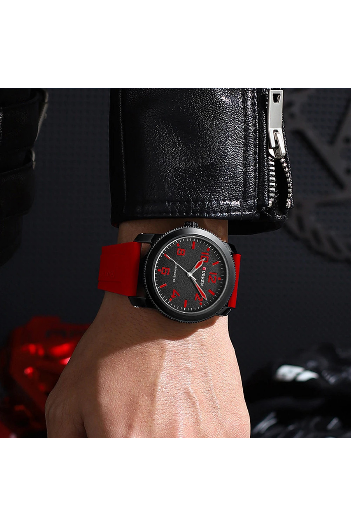 Наручні годинники Curren Curren Curren 8454 Black-Red