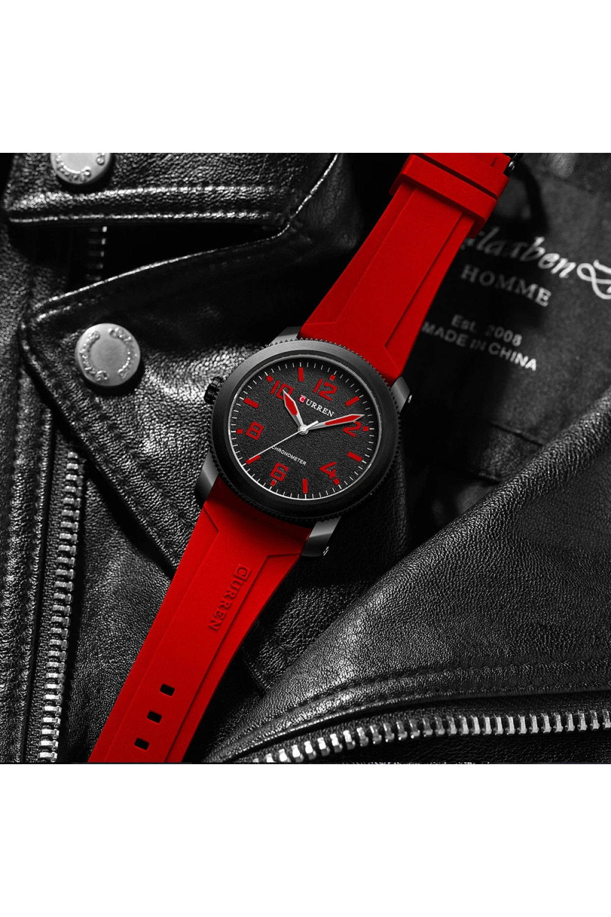 Наручні годинники Curren Curren Curren 8454 Black-Red
