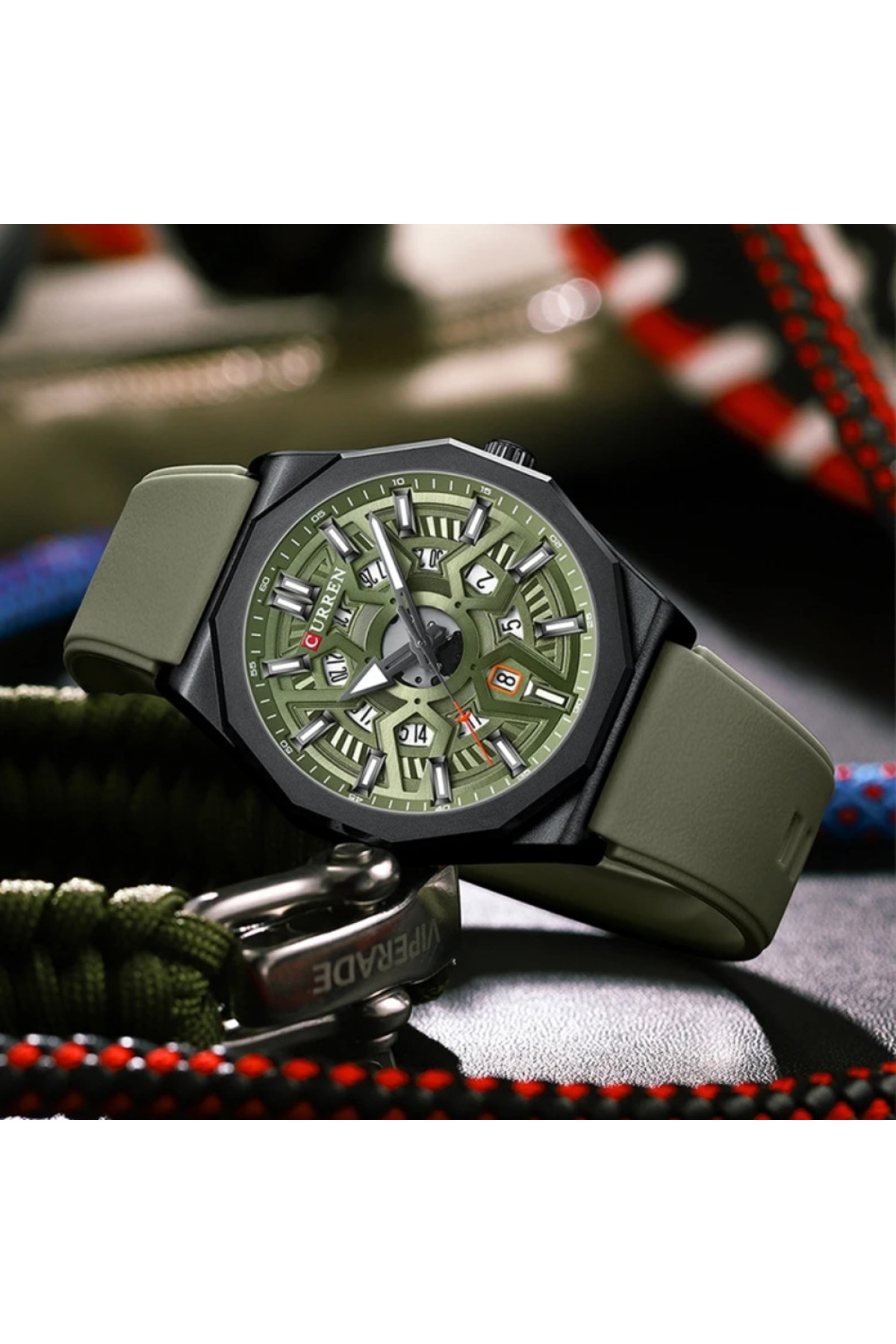 Наручні годинники Curren Curren Curren 8437 Black-Green