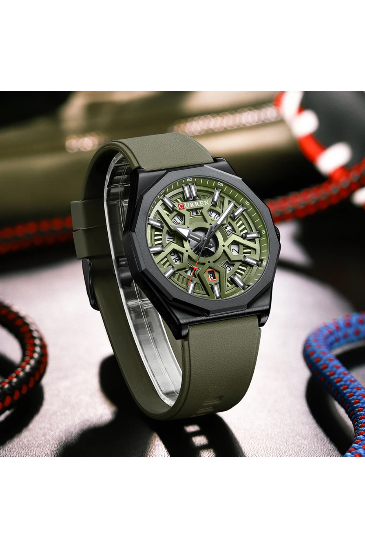 Наручні годинники Curren Curren Curren 8437 Black-Green