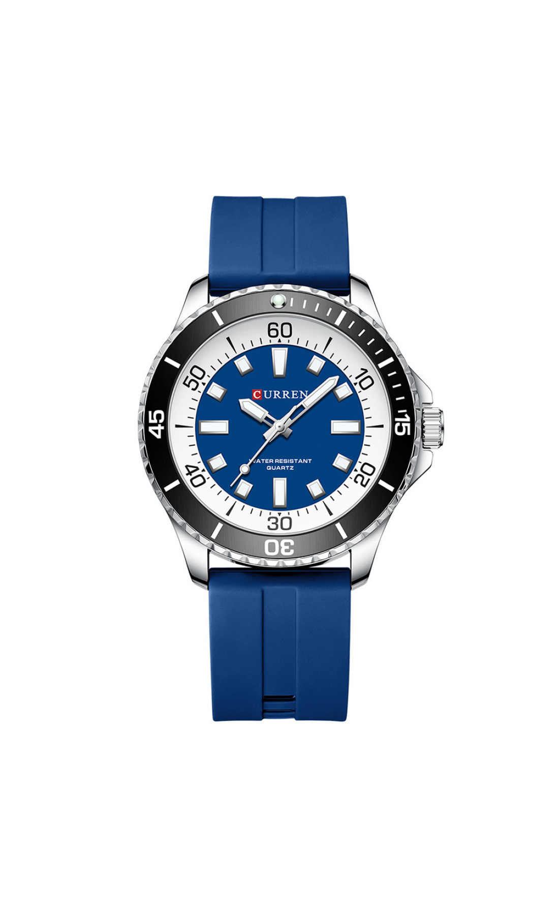 Наручні годинники Curren Curren Curren 8448 Silver-Blue