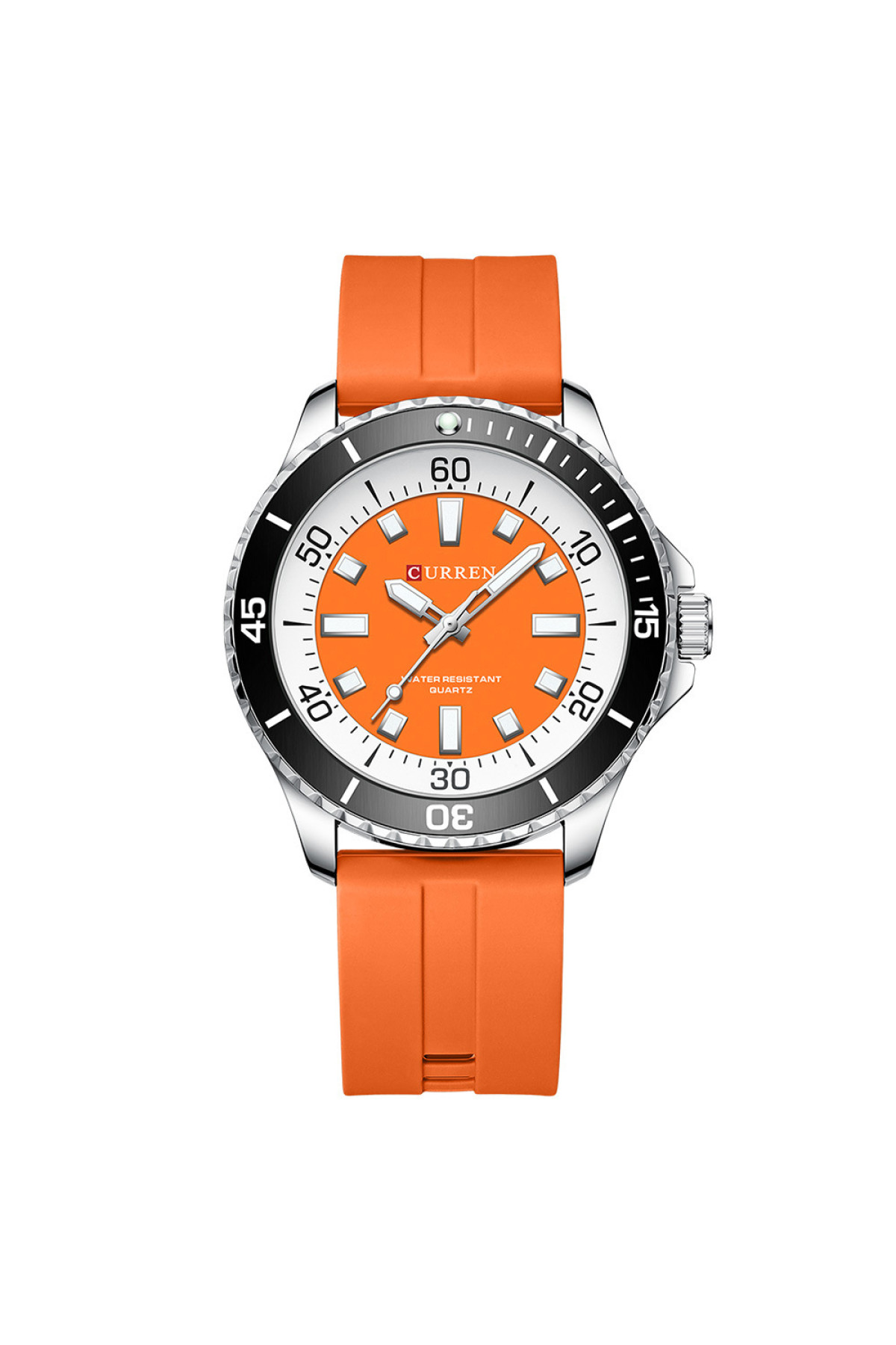 Наручні годинники Curren Curren Curren 8448 Silver-Orange