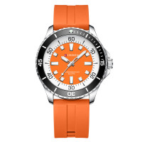 Наручні годинники Curren Curren Curren 8448 Silver-Orange
