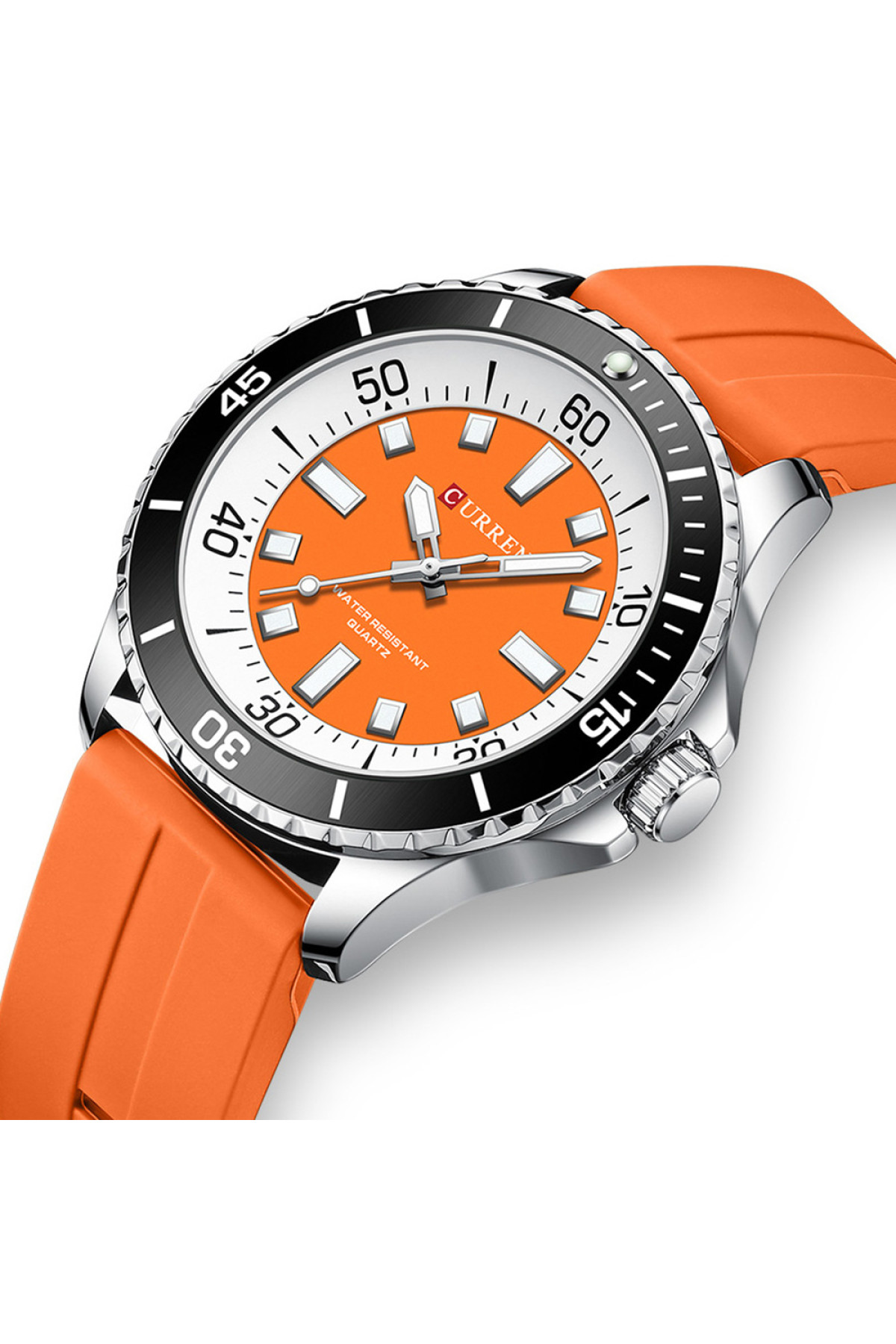 Наручні годинники Curren Curren Curren 8448 Silver-Orange
