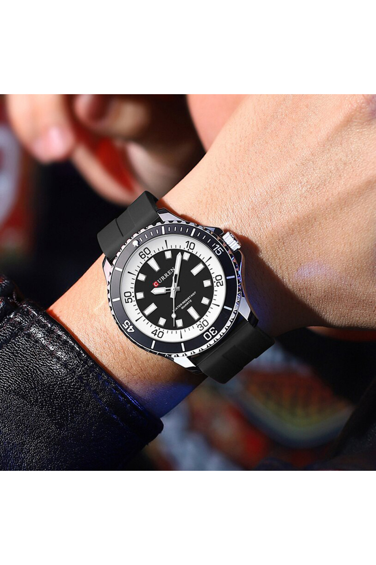 Наручні годинники Curren Curren Curren 8448 Silver-Black