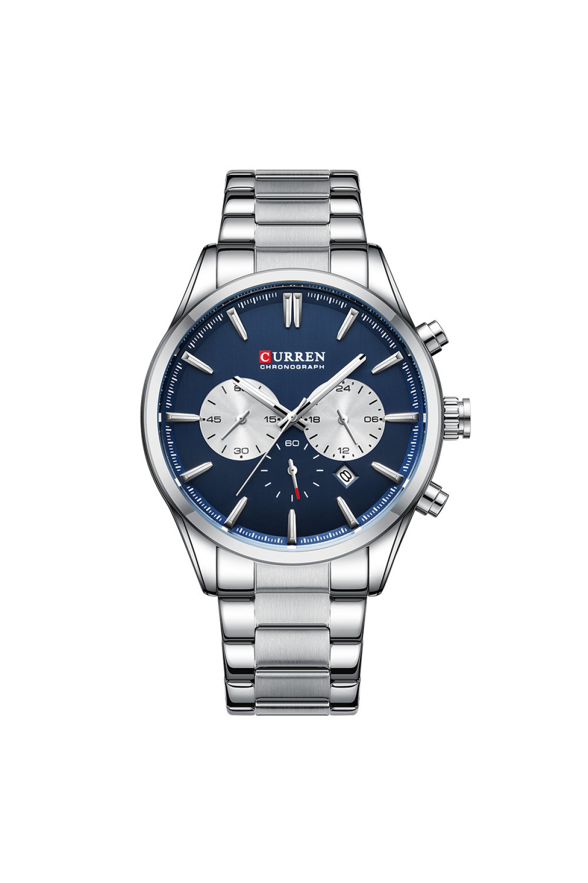 Наручні годинники Curren Curren Curren 8446 Silver-Blue