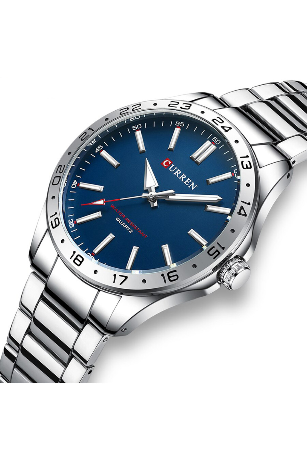 Наручні годинники Curren Curren Curren 8452 Silver-Blue