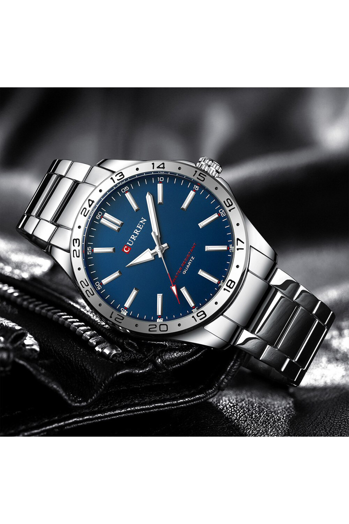 Наручні годинники Curren Curren Curren 8452 Silver-Blue