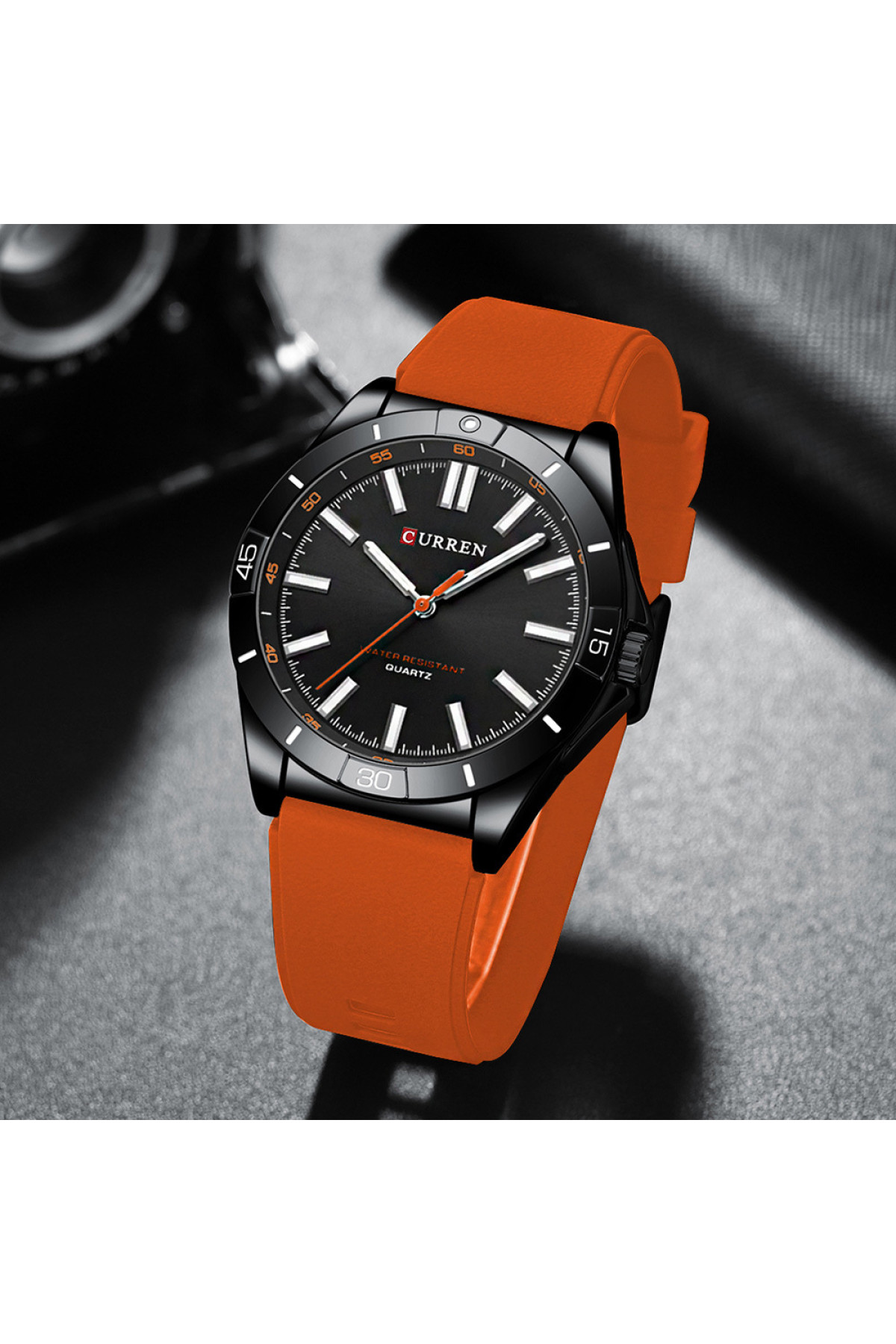 Наручні годинники Curren Curren Curren 8449 Black-Orange