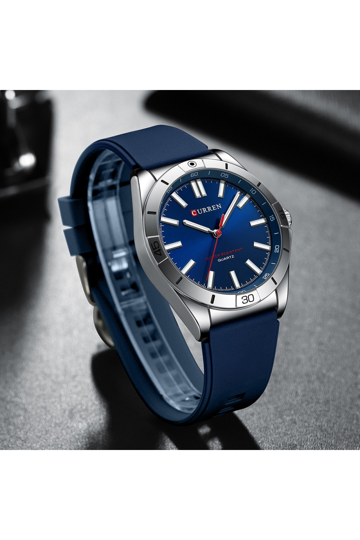 Наручні годинники Curren Curren Curren 8449 Silver-Blue