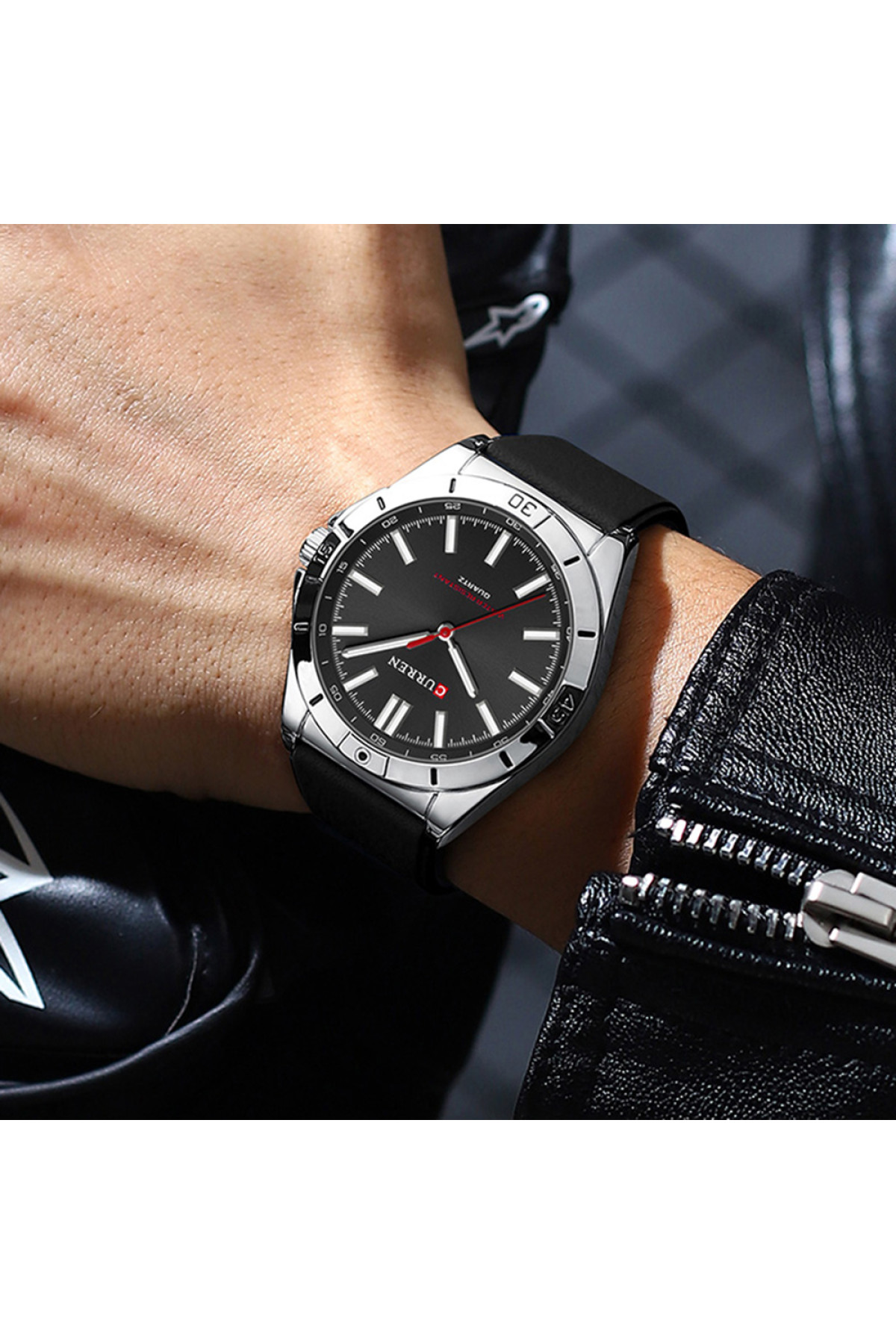 Наручні годинники Curren Curren Curren 8449 Silver-Black