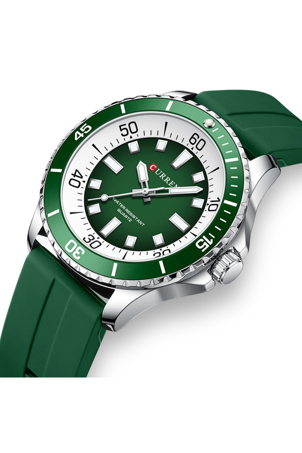 Наручні годинники Curren Curren Curren 8448 Silver-Green