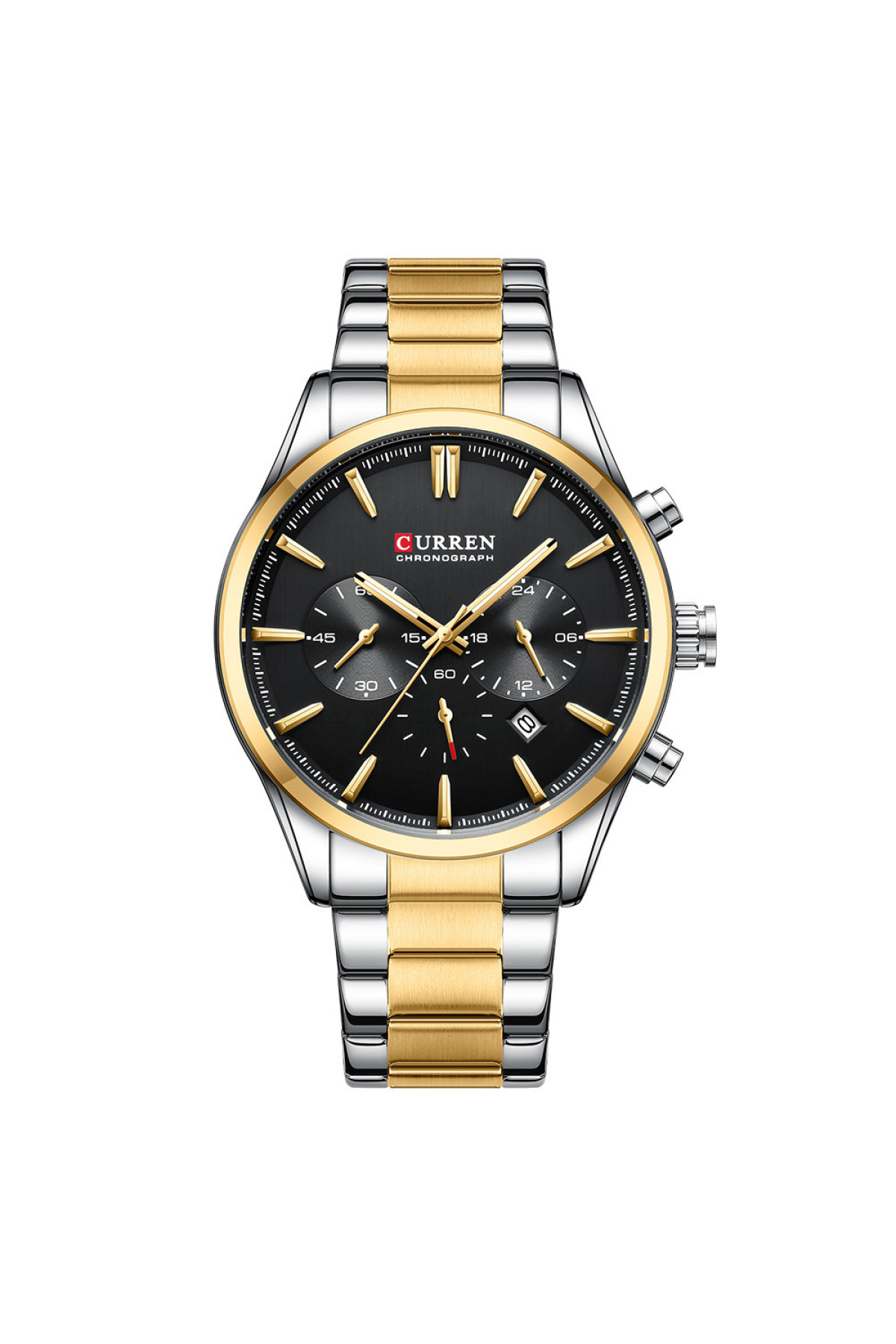 Наручні годинники Curren Curren Curren 8446 Silver-Gold-Black