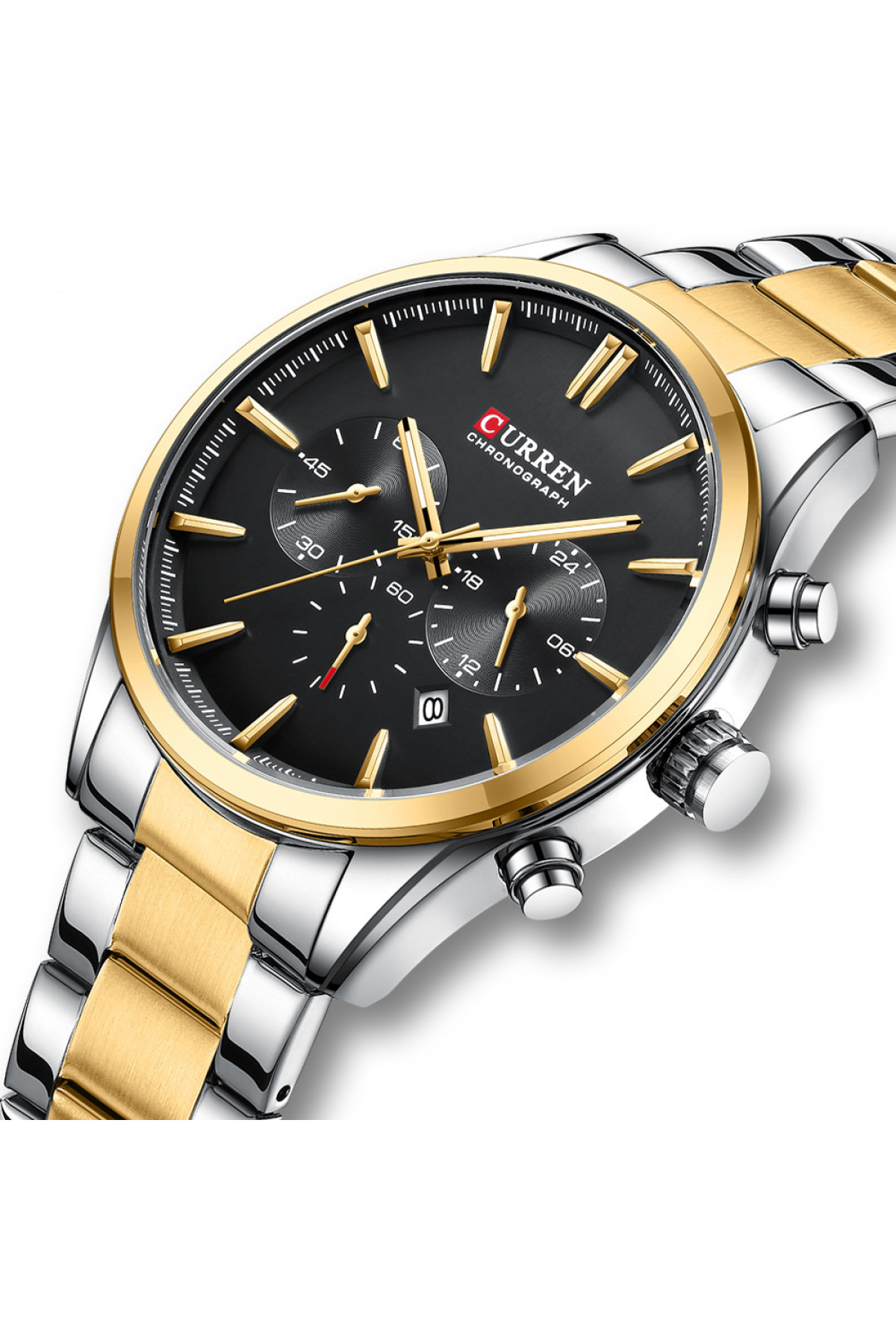 Наручні годинники Curren Curren Curren 8446 Silver-Gold-Black