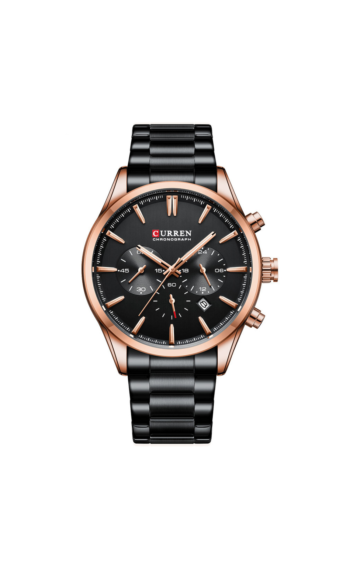 Наручні годинники Curren Curren Curren 8446 Rose Gold-Black