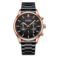 Наручні годинники Curren Curren Curren 8446 Rose Gold-Black