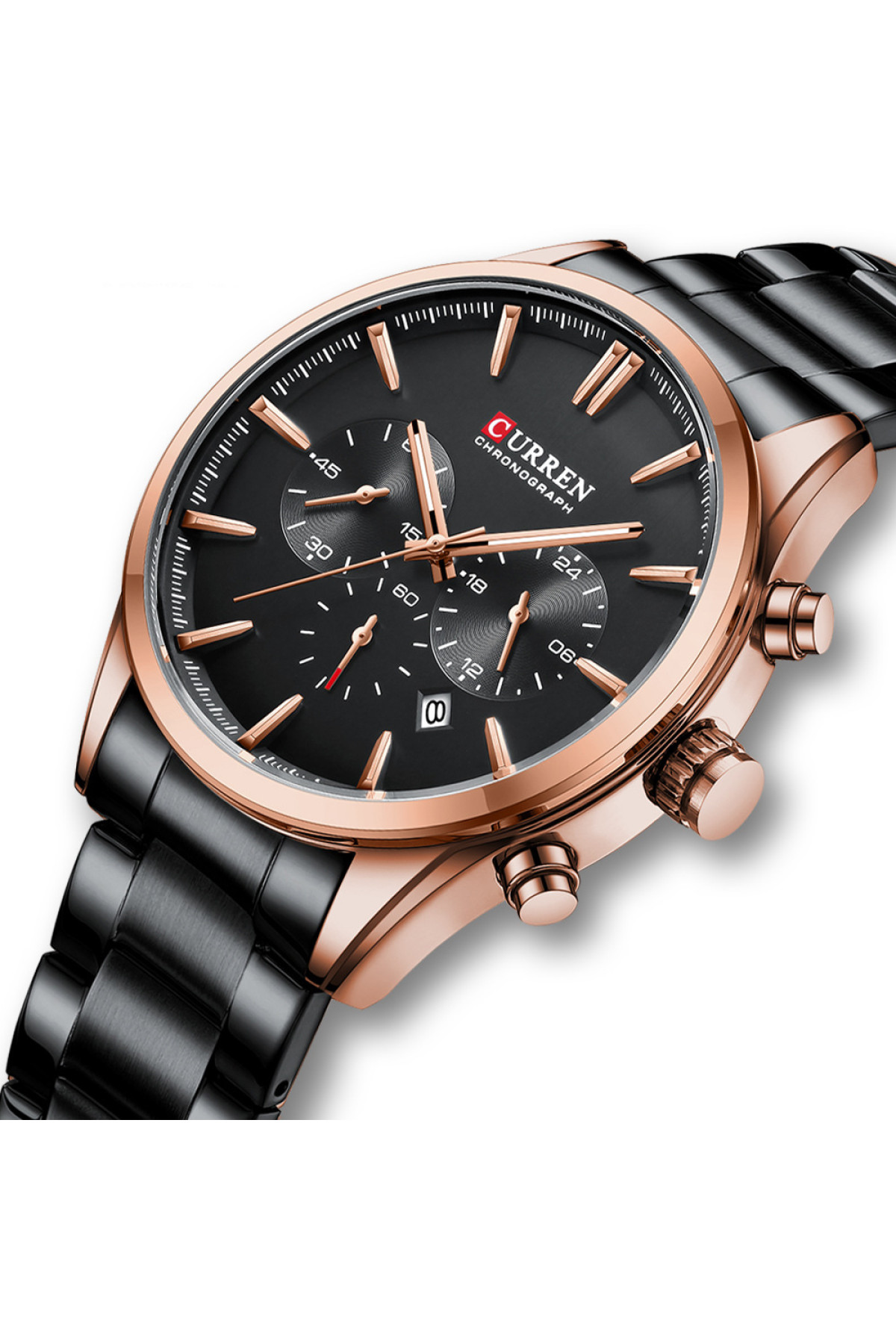Наручні годинники Curren Curren Curren 8446 Rose Gold-Black