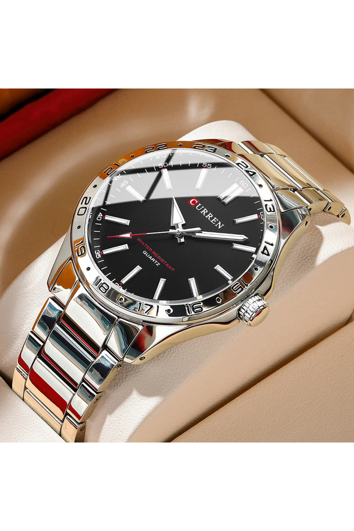 Наручні годинники Curren Curren Curren 8452 Silver-Black