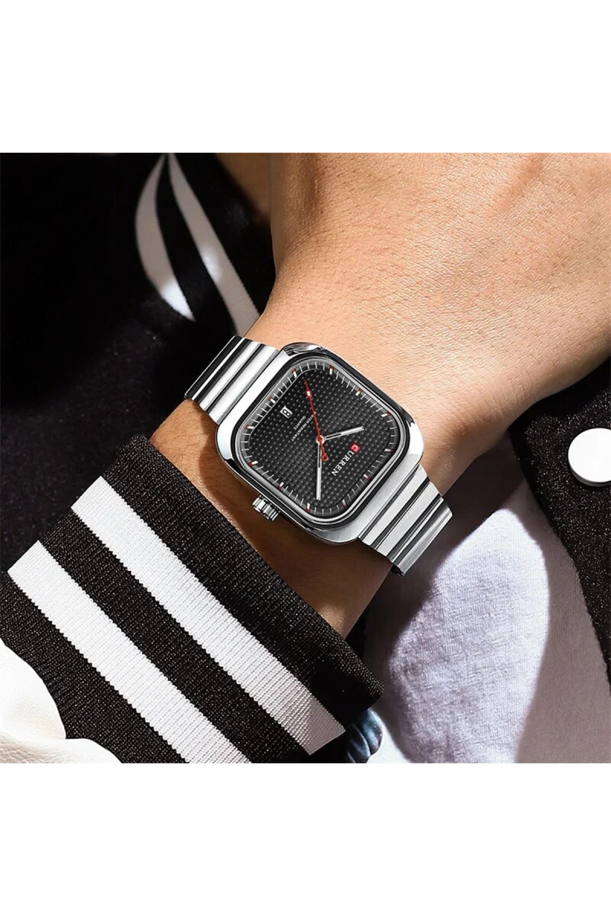 Наручні годинники Curren Curren Curren 8460 Silver-Black