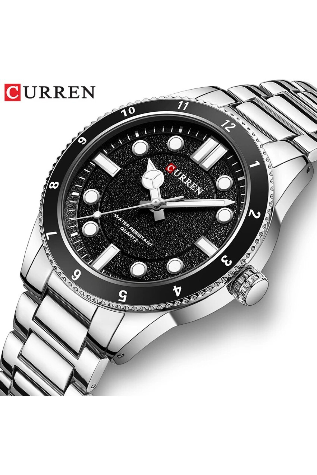 Наручні годинники Curren Curren Curren 8450 Silver-Black