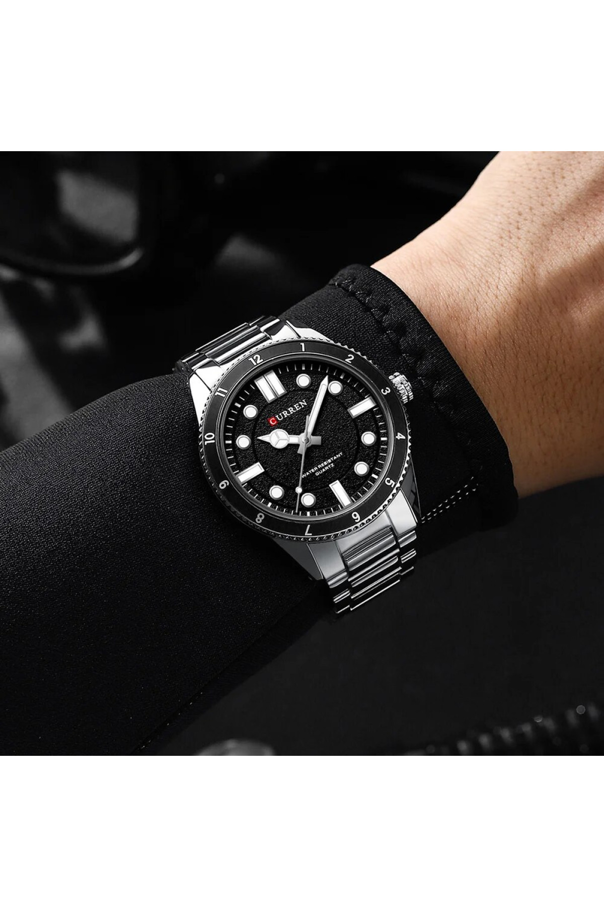 Наручні годинники Curren Curren Curren 8450 Silver-Black