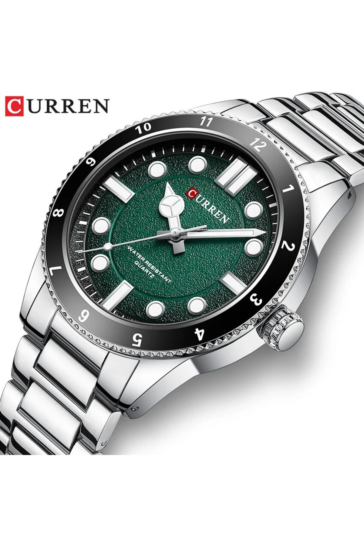 Наручні годинники Curren Curren Curren 8450 Silver-Green