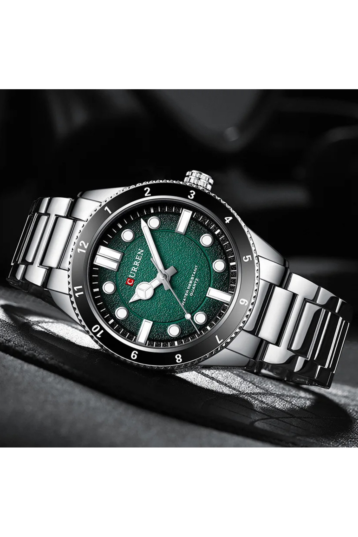 Наручні годинники Curren Curren Curren 8450 Silver-Green
