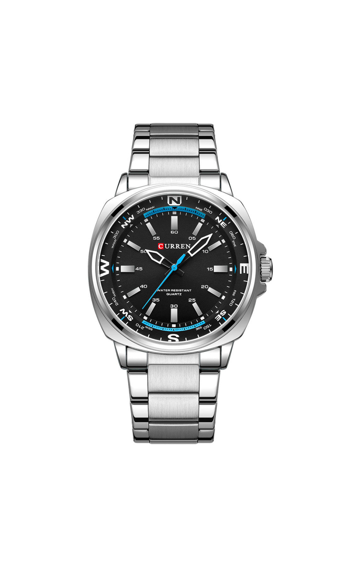 Наручні годинники Curren Curren Curren 8455 Silver-Black