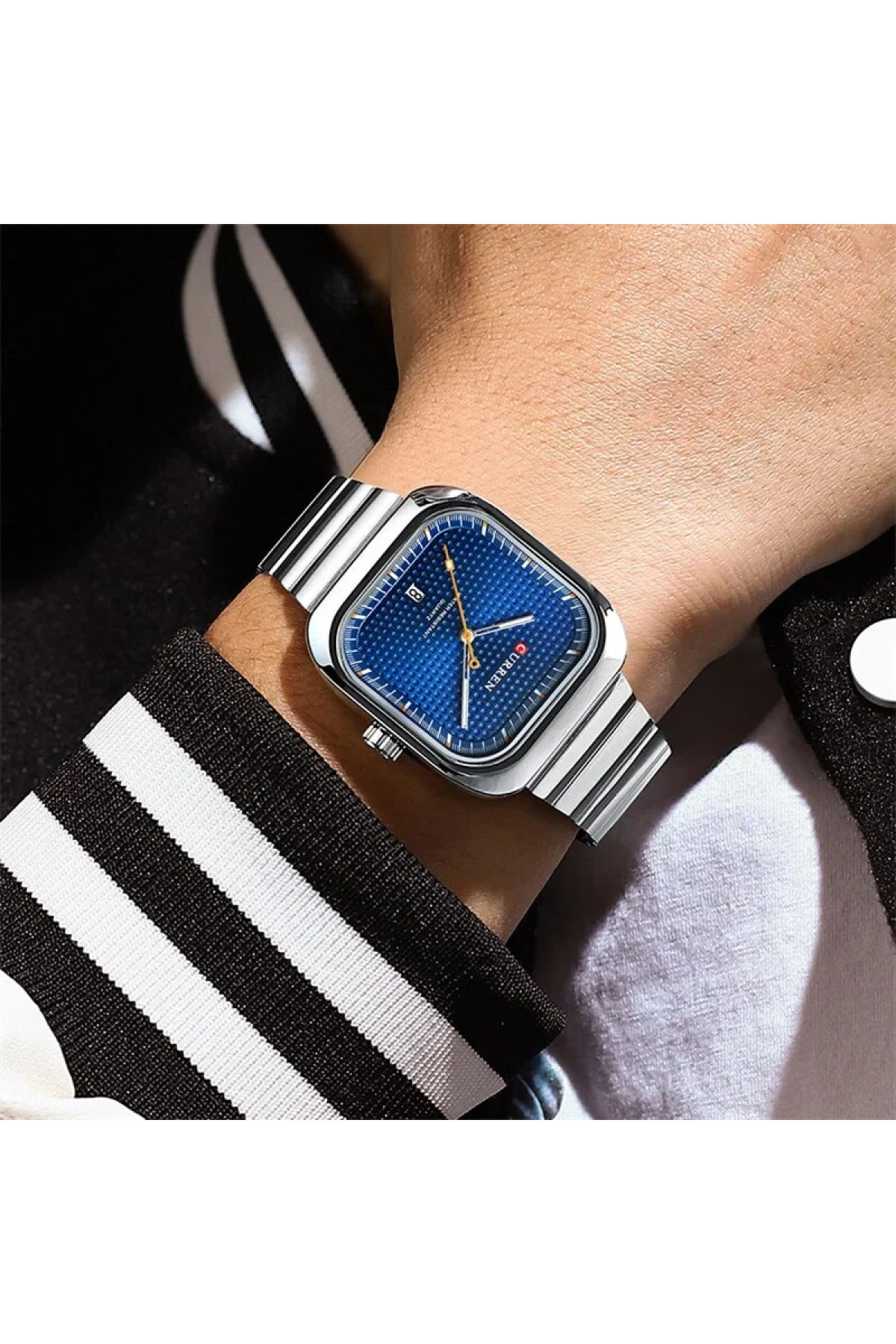 Наручні годинники Curren Curren Curren 8460 Silver-Blue