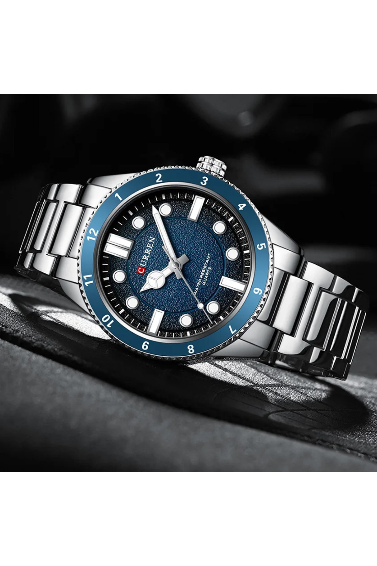 Наручні годинники Curren Curren Curren 8450 Silver-Blue