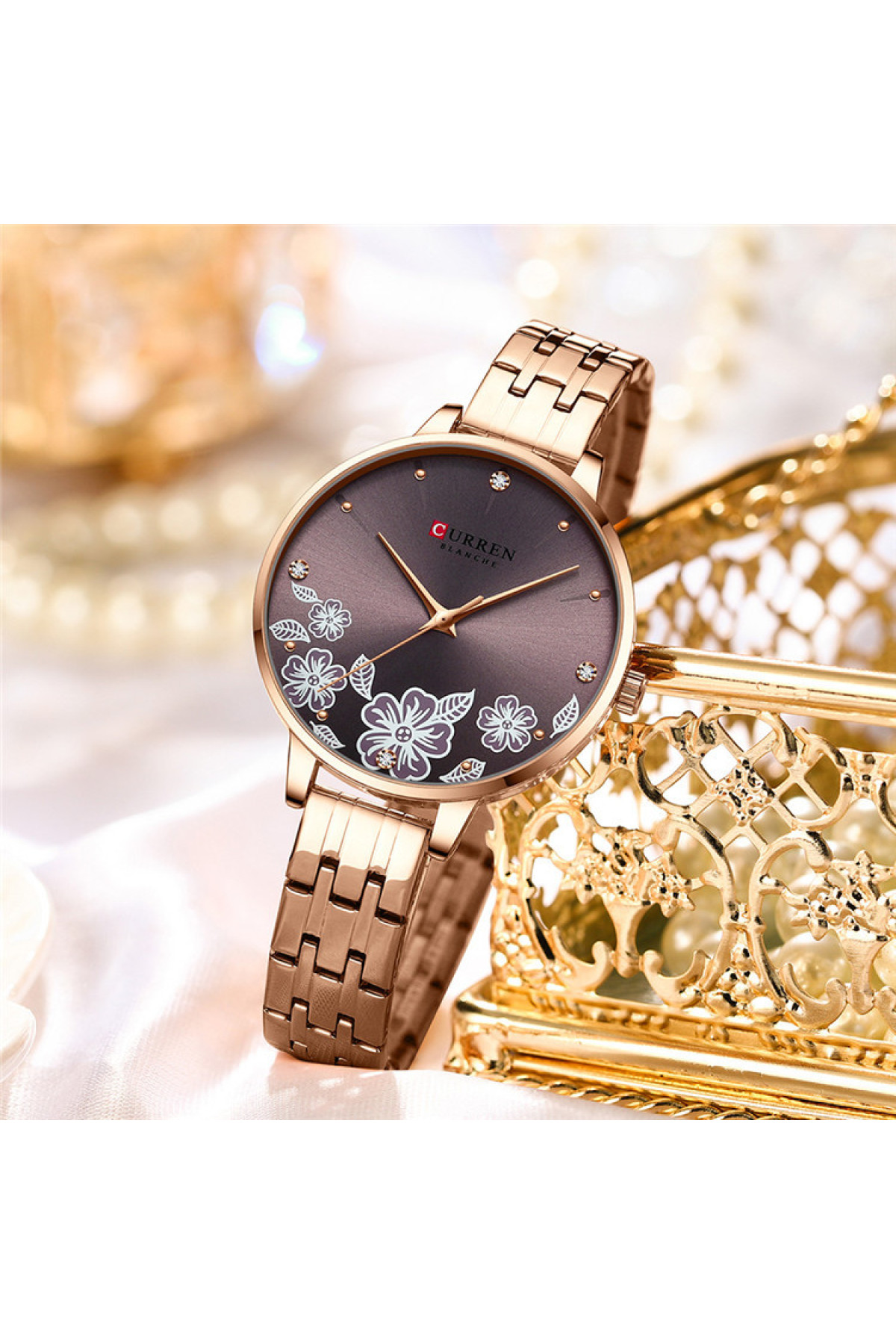 Наручні годинники Curren Curren Curren C9068L Gold Cofee