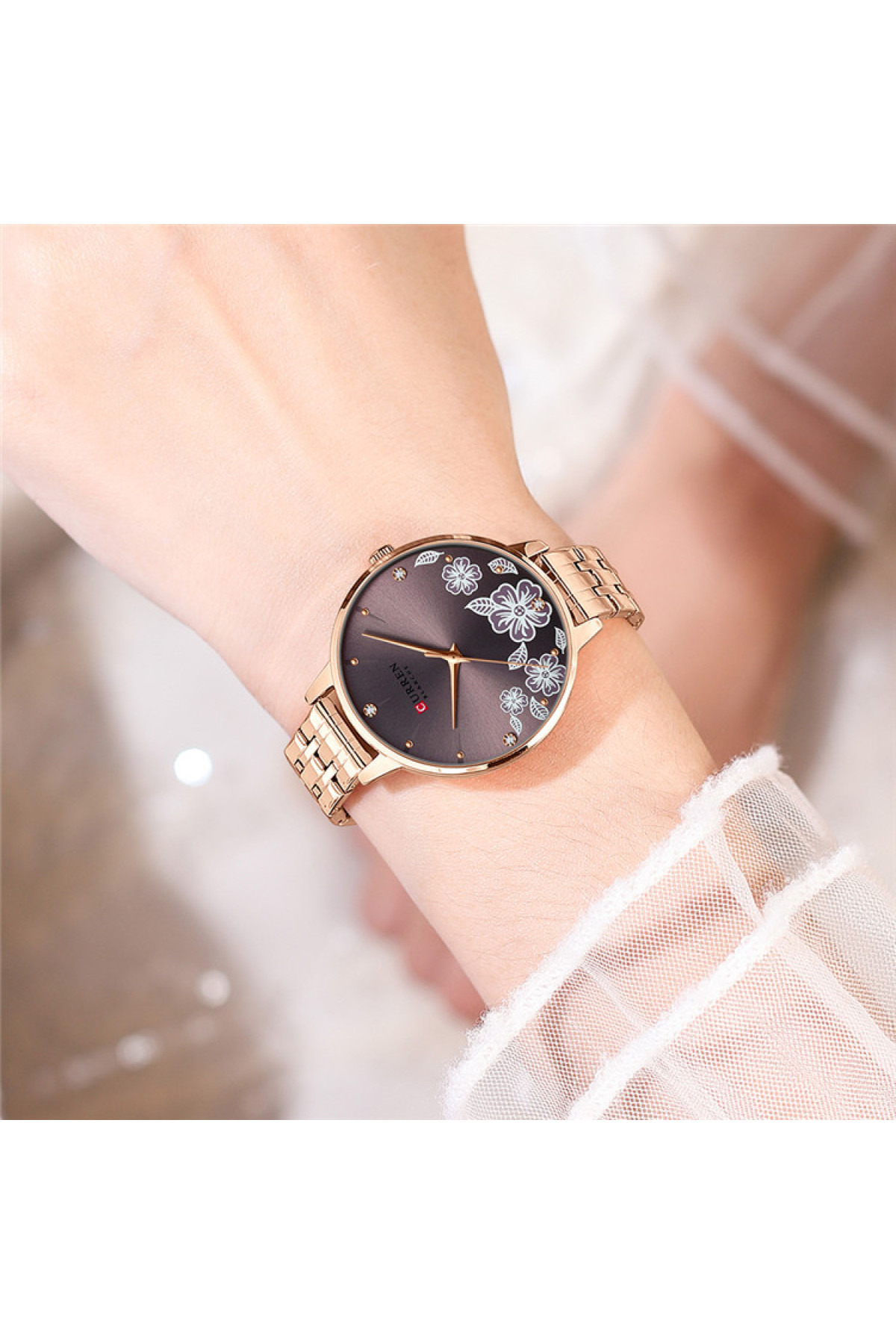 Наручні годинники Curren Curren Curren C9068L Gold Cofee