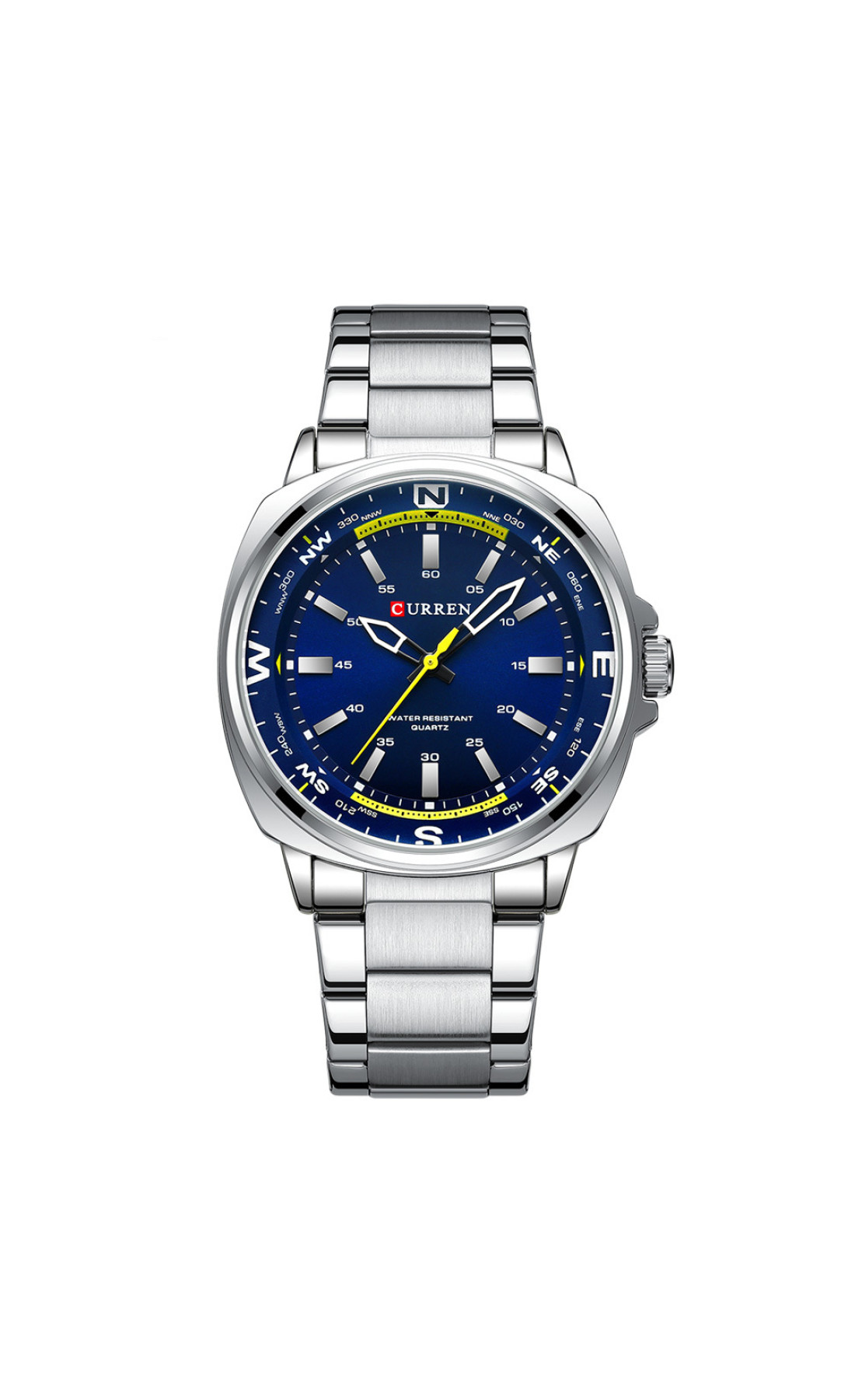 Наручні годинники Curren Curren Curren 8455 Silver-Blue