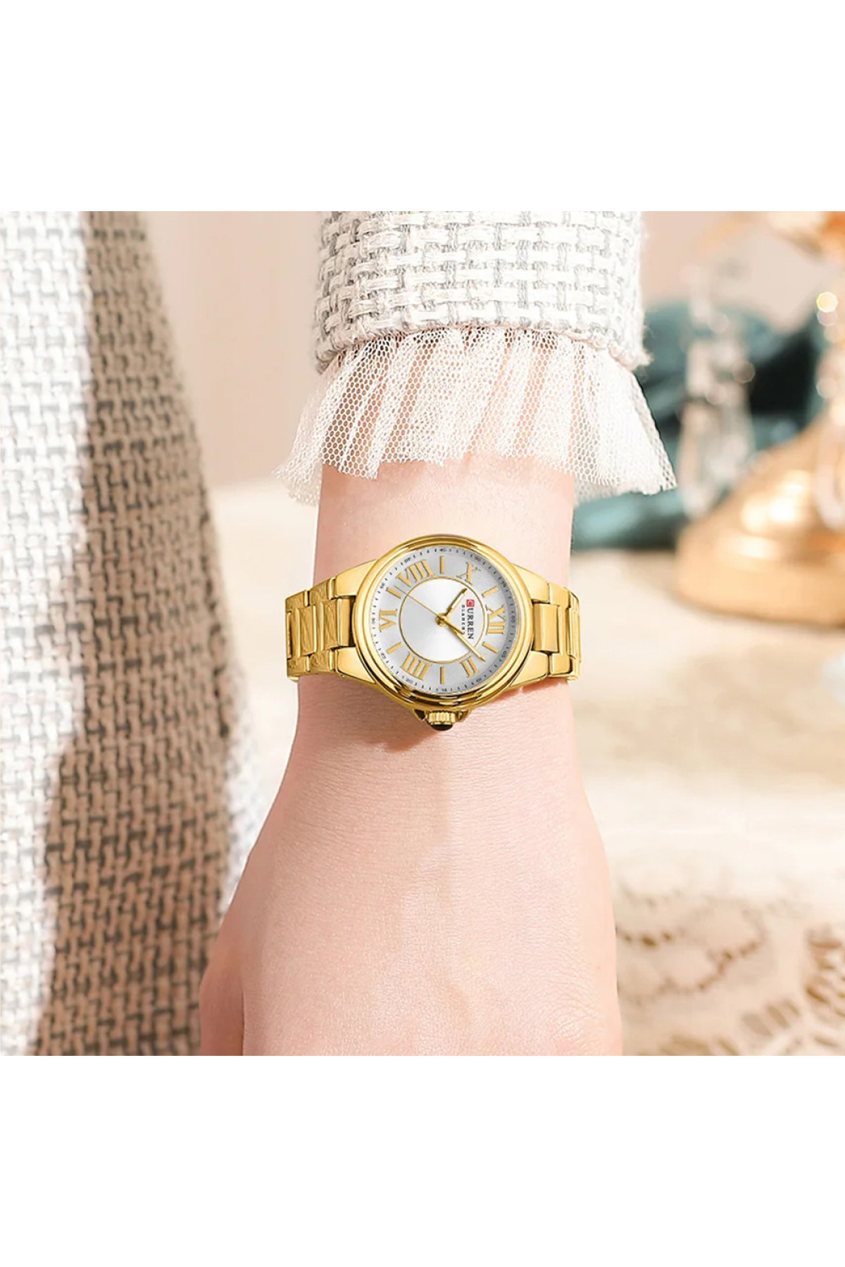 Наручні годинники Curren Curren Curren 9091 Gold-White