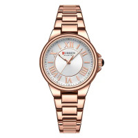Наручні годинники Curren Curren Curren 9091 Rose Gold-White