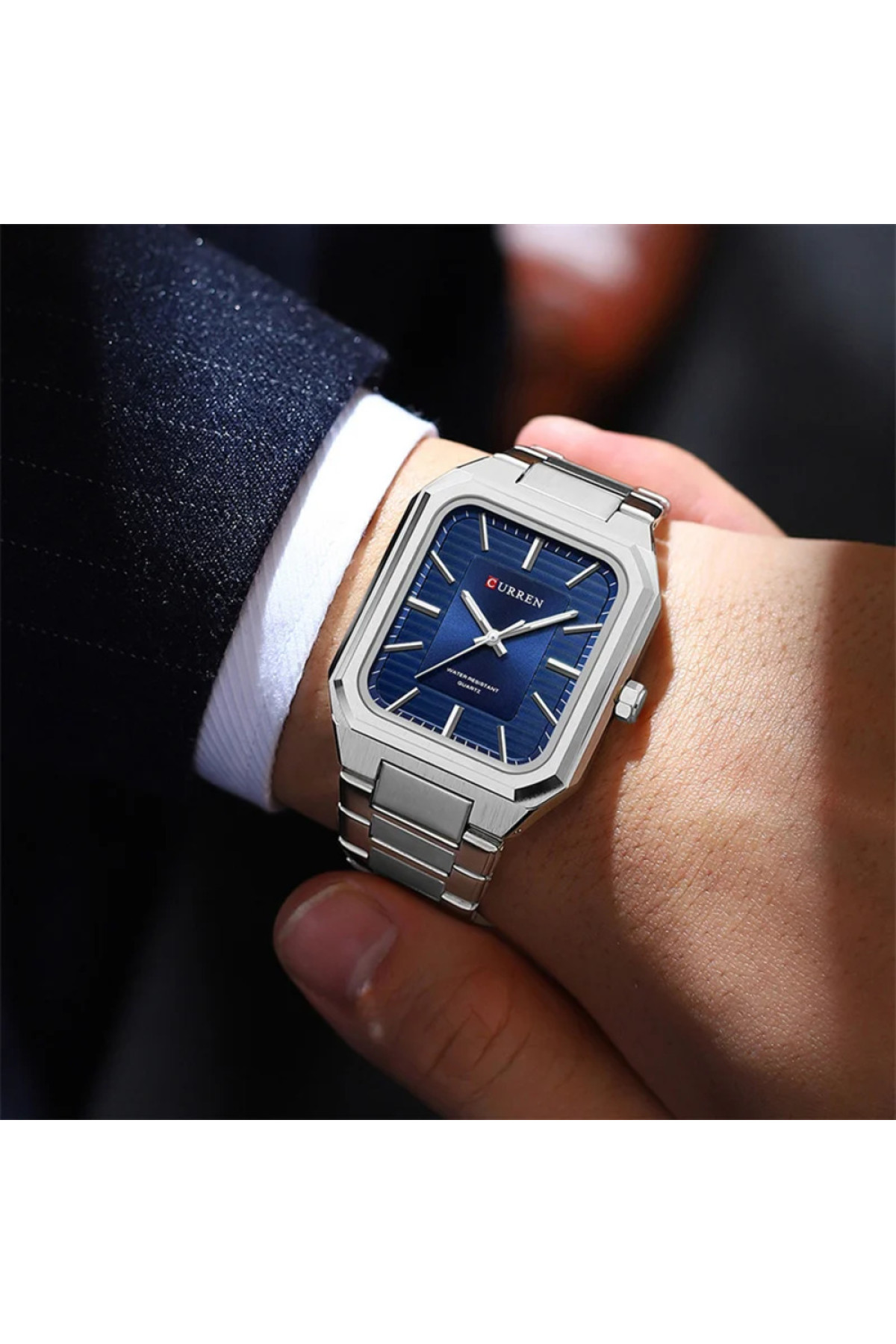 Наручні годинники Curren Curren Curren 8457 Silver-Blue