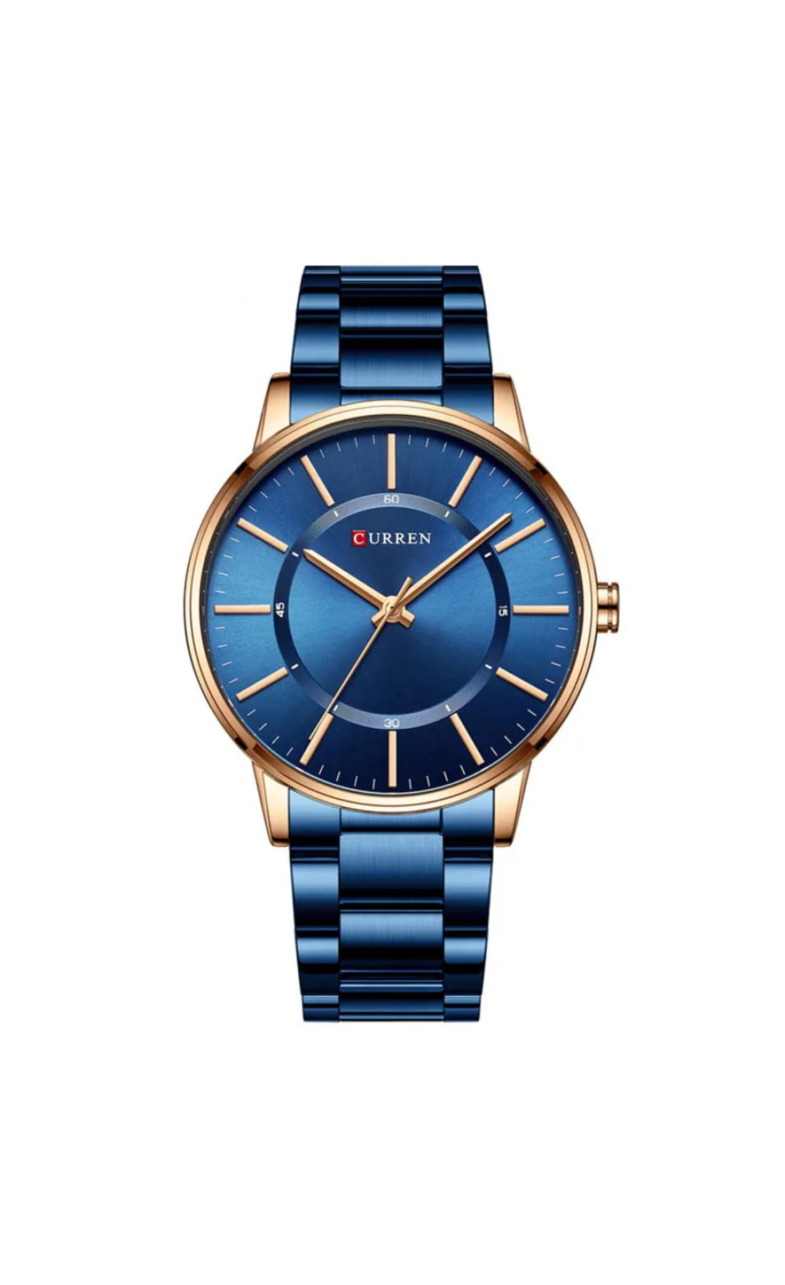 Наручні годинники Curren Curren Curren 8385 Blue-Gold