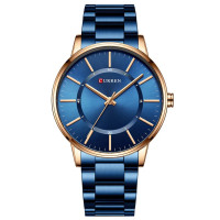 Наручні годинники Curren Curren Curren 8385 Blue-Gold