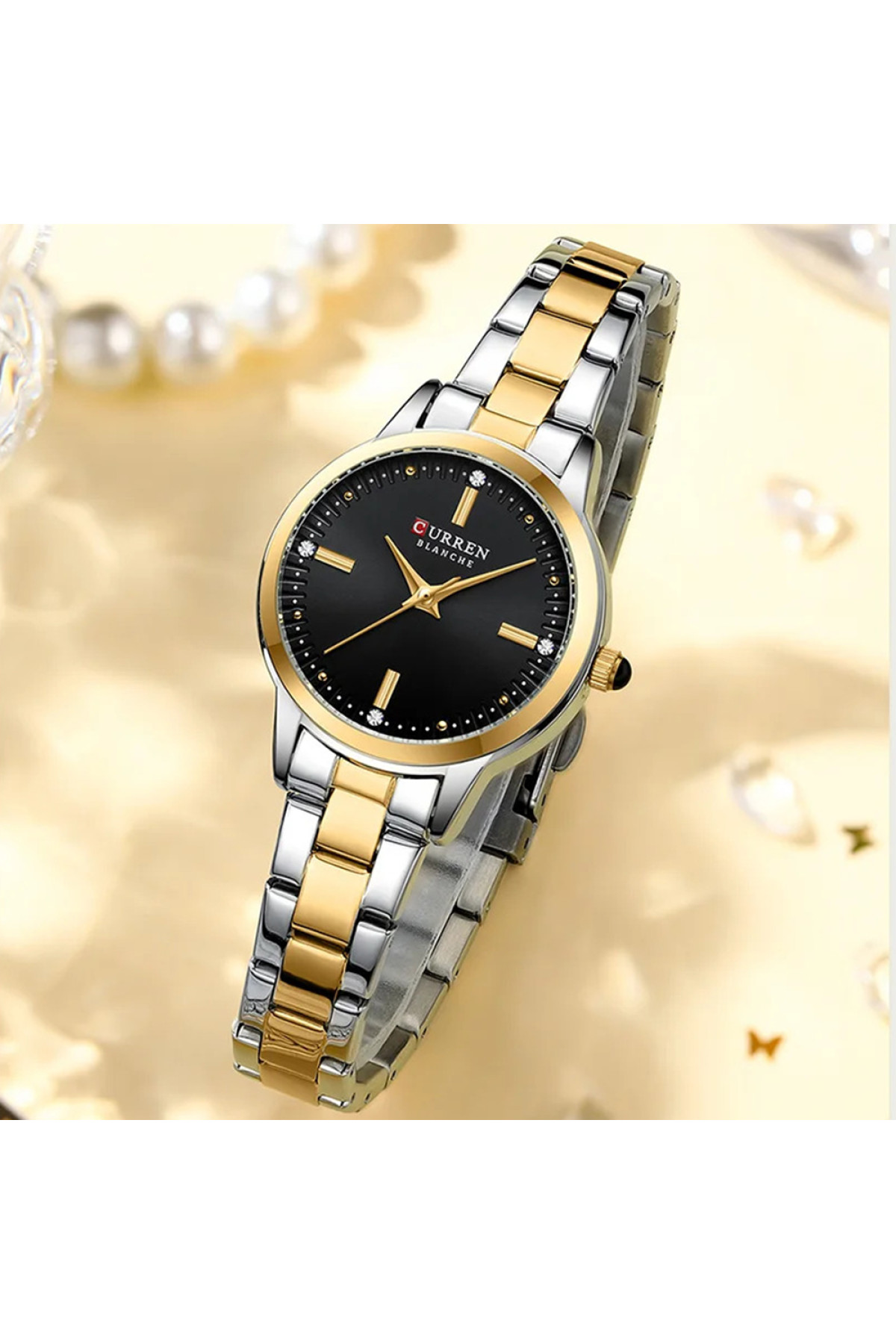 Наручні годинники Curren Curren Curren 9094 Silver-Gold-Black