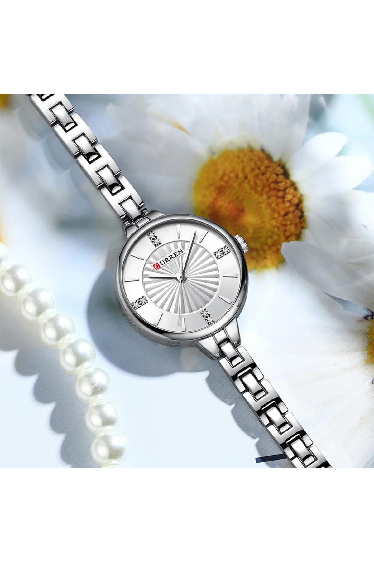 Наручні годинники Curren Curren Curren 9097L Silver-White