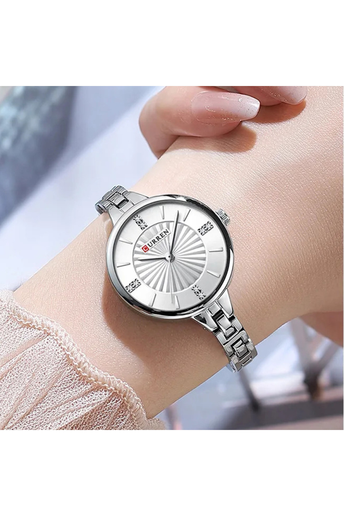 Наручні годинники Curren Curren Curren 9097L Silver-White