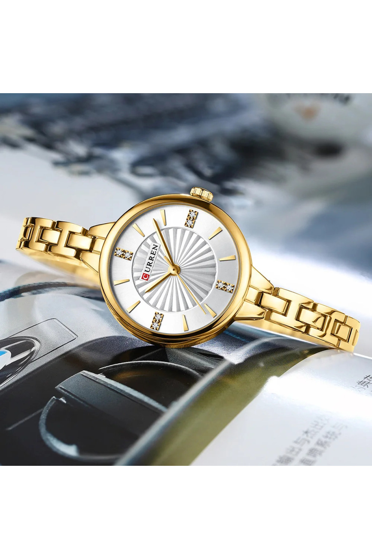 Наручні годинники Curren Curren Curren 9097L Gold-White