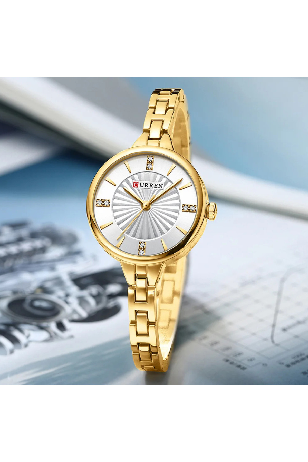Наручні годинники Curren Curren Curren 9097L Gold-White