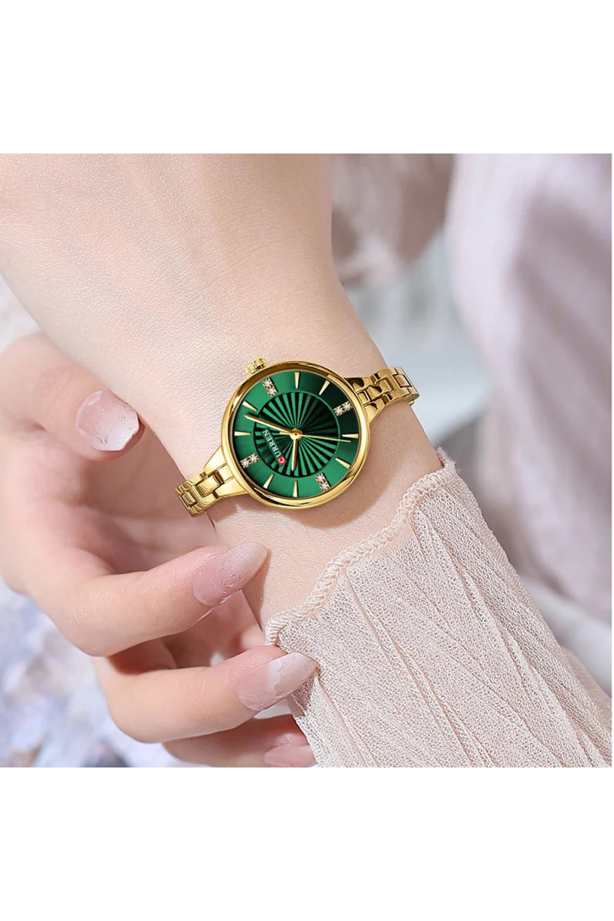Наручні годинники Curren Curren Curren 9097L Gold-Green