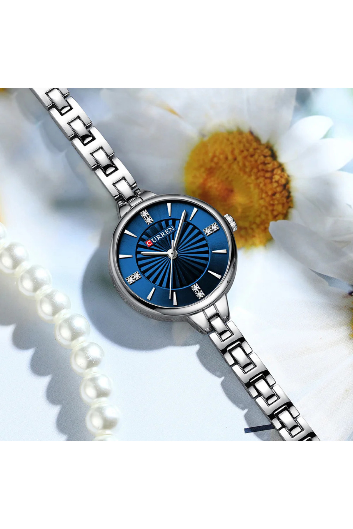 Наручні годинники Curren Curren Curren 9097L Silver-Blue
