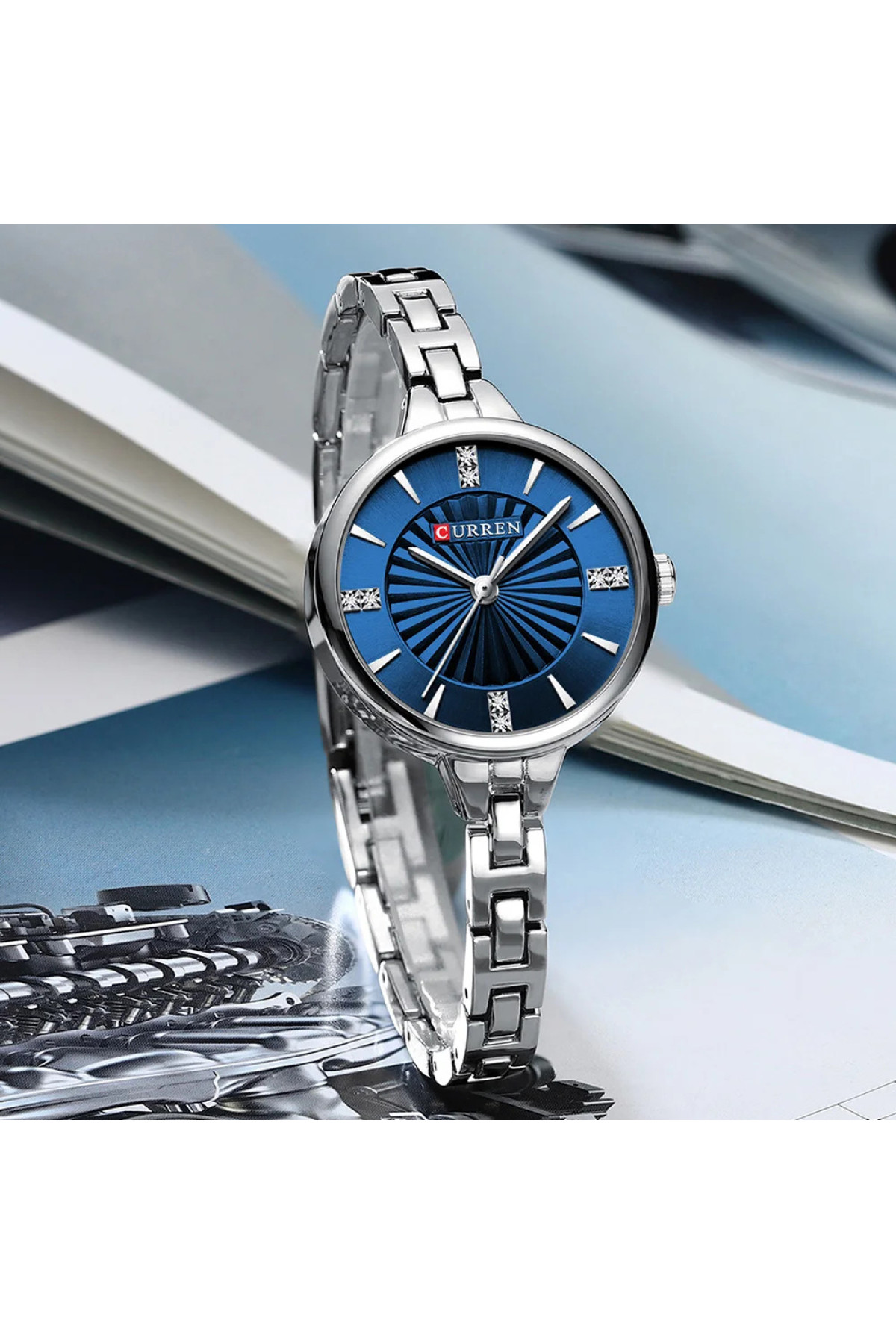 Наручні годинники Curren Curren Curren 9097L Silver-Blue