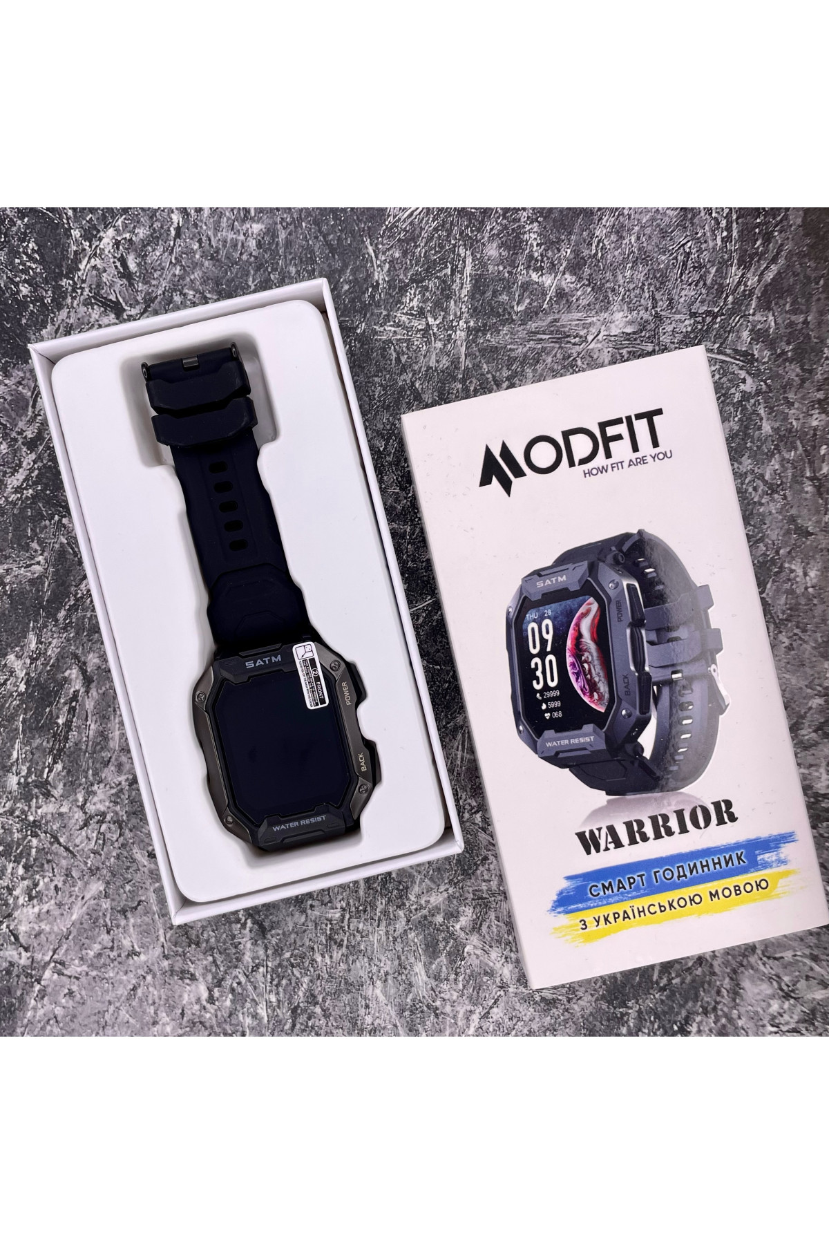 Смарт годинники Modfit Modfit Modfit Warrior All Black