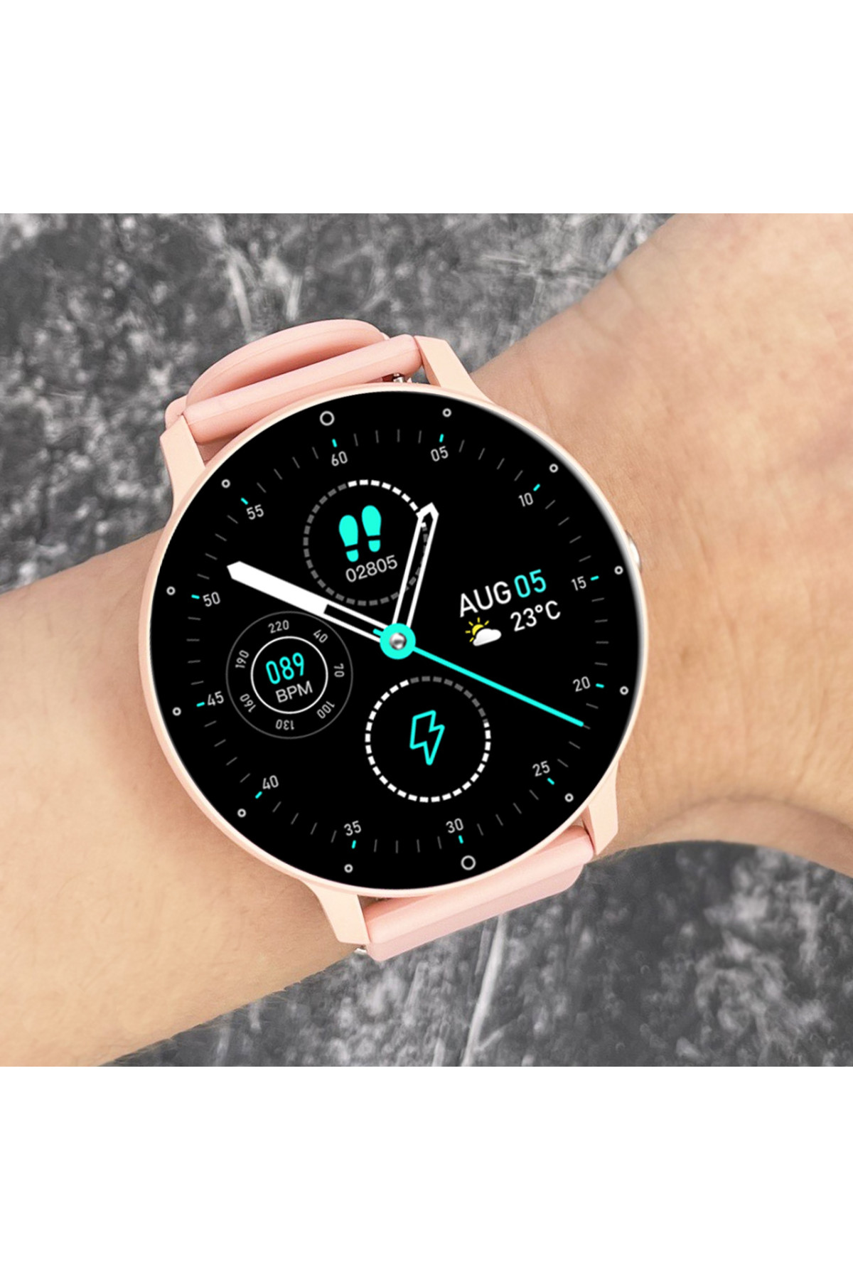 Смарт годинники Modfit Modfit Modfit Business Pink 41 мм.